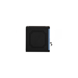Armoire de rangement cubique moderne en PVC bleu et noir avec serrure, organisateur pour la maison et le bureau - Product Image 3