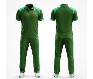 Fabricant d'uniformes de cricket haut de gamme pour les kits d'équipe personnalisés |   Vêtements de cricket pour hommes, femmes et jeunes, polo et pantalon, équipe complète - Product Image 3