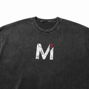 เสื้อยืดโอเวอร์ไซส์พิมพ์ลายสะท้อนแสง เรืองแสงในที่มืด สไตล์สตรีทแวร์ ฮิปฮอป สำหรับการแสดงบนเวที นีออน ฟลูออเรสเซนต์ ทรงหลวม - Product Image 5