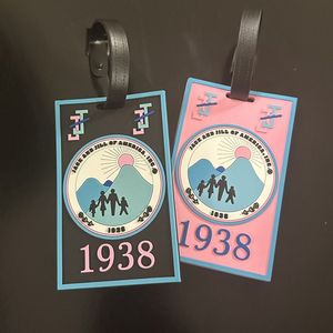 Luggage Tag Set Durable Travel Identification Tags with Adjustable <b>Straps</b> for <b>Suitcases</b> Bags Backpacks Travel Gear and Cases - Product Image 1