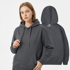 Sweat à capuche oversize en molleton épais, personnalisé, pour homme, style streetwear, 420 g, hiver, décontracté - Product Image 4