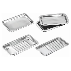 Plateau à fraises de haute qualité pour instruments chirurgicaux, 190x100x20mm, en acier inoxydable, manuel, réutilisable, par Mahfooz Instruments - Product Image 4