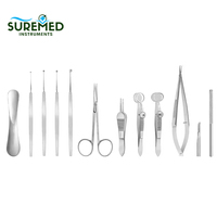 Kit d'instruments ophtalmiques professionnels pour la chirurgie du chalazion – Ensemble de micro-instruments chirurgicaux pour les procédures oculaires des paupières et de la rétine