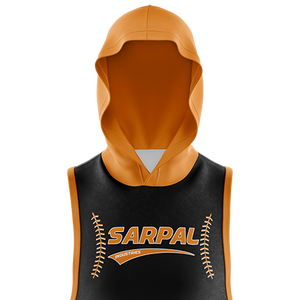 Sudadera con Capucha sin Mangas para Hombre de Primera Calidad, Diseño con Bordado y Apliques, Sudadera sin Mangas para Gimnasio y Fitness - Product Image 2