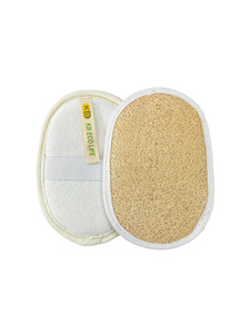 Esponja de Baño Natural de Luffa, Forma Ovalada, Exfoliante para Adultos, Estilo Simple - Product Image 5