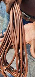 Custom Color Natural Cow Buffalo <b>Leather</b> Cord Custom Length Durable Eco Friendly <b>Leather</b> Thick Treads For <b>Bracelet</b> Necklace Make - Product Image 3