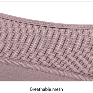 Soutien-gorge de sport respirant à maintien élevé et écologique pour femme avec bretelles réglables et logo frontal - Haut de gamme pour l'entraînement et le fitness - Product Image 6