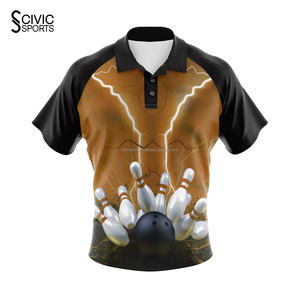 Custom Made 100% Polyester Soccer Wear <b>Bowling</b> Uniforms Designed to Optimize Your <b>Bowling</b> Experience <b>Bowling</b> Jersey - Product Image 3