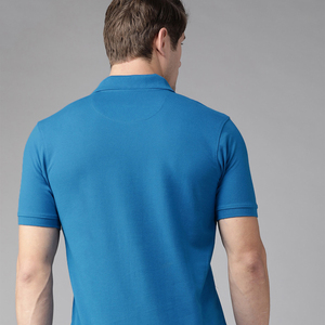 Chemise Homme de Haute Qualité avec Logo Personnalisé, Tissu Tricoté Respirant, Manches Courtes, Imprimé Décontracté, Golf, Uni, OEM - Product Image 4