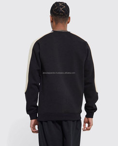 Sudadera con capucha de gran tamaño para hombre en blanco con logotipo personalizado a granel 100% algodón sudadera de algodón transpirable pesado para hombre - Product Image 2