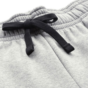 Pantalon de survêtement fitness taille moyenne conçu sur mesure, pantalon de survêtement en coton polaire à la mode avec panneau latéral et logo imprimé brodé - Product Image 4