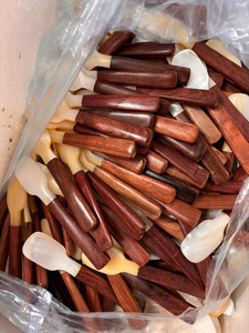 ถาดเปลือกหอยมุกธรรมชาติขัดเงา จานใส่ไข่ปลาคาเวียร์ งานฝีมือประณีต ของขวัญสุดหรู ขายส่ง - Product Image 3