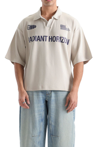 เสื้อเชิ้ตแขนยาวทรงหลวมสไตล์ลำลองปักโลโก้ตามสั่งด้านหน้า ผ้าคอตตอน 100% หนัก 220 GSM ติดกระดุม ทรงหลวมสำหรับผู้ชาย - Product Image 2