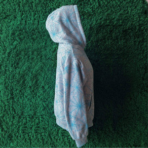 Nueva Sudadera con Capucha Vintage Negra Lavada con Cremallera para Hombre y Mujer, de Algodón Pesado, Ajuste Regular, Forro Polar, Estilo Urbano, Invierno, con Bolsillo Estampado - Product Image 5