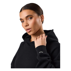 FABRINEX INDUSTRIES <b>Women</b> Oversized Hooded <b>Sweatshirt</b> 100% Cotton 280g Solid Color Knitted Full Sleeve Breathable Autumn Style - Product Image 3