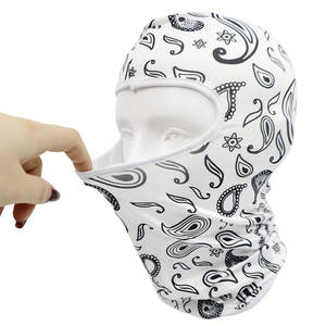 Balaclava pour moto tout-terrain, couvre-tête et cou, en tissu extensible respirant, léger, unisexe, pour un voyage confortable - Product Image 5