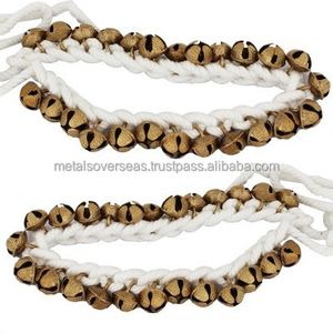 Paire de Ghungroo Kathak faits à la main, clochettes de cheville, danse classique, Ghungroo pour la pratique, la performance et la scène de la danse classique indienne - Product Image 4