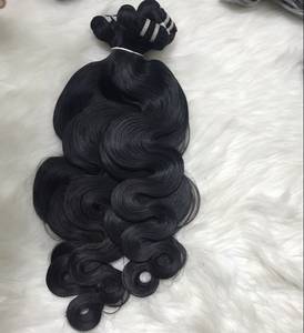 ผมมนุษย์แบบ100% ม้วนเป็นลอนสำหรับต่อผมแบบผูกเชือกธรรมชาติสองชั้น - Product Image 5