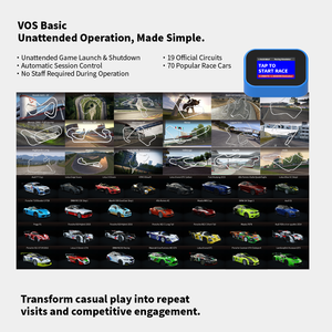 Cockpit de simulateur de course Racebear A4C Motion pour usage commercial |   Clé en main |   Plug and play - Product Image 6