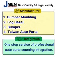Jmen – pièce de carrosserie de voiture pour mercedes-benz W210, bande de moulage de pare-chocs, garniture, couvercle de porte, capot