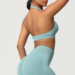 Sujetadores Deportivos Personalizados al por Mayor para Mujer: Nuevos Diseños Transpirables, Sin Costuras, Sin Espalda, a la Moda para Fitness y Gimnasio - Product Image 5