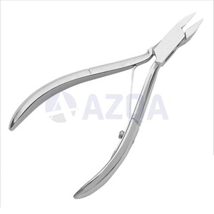 Coupe-ongles professionnels en acier inoxydable pour ongles incarnés épais avec ressort métallique et joint de raccordement - Product Image 3