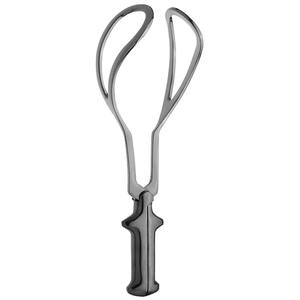 Pinzas Obstétricas Delee 300mm 372-103-300, Instrumento de Parto de Precisión, Manual, Reutilizable, de Acero Inoxidable Quirúrgico, Hermann - Product Image 1