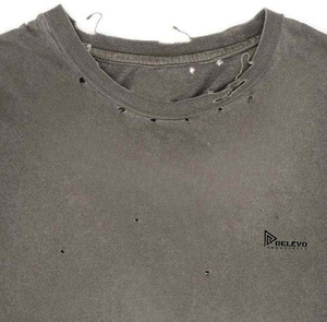 เสื้อยืดผู้ชายสไตล์วินเทจ ล้างสีแบบแอซิด พิมพ์ลายกราฟิกตามสั่ง คุณภาพสูง เนื้อผ้าหนา 100% คอตตอน ระบายอากาศได้ดี แห้งเร็ว - Product Image 4