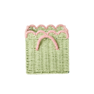 Nouvelle collection de paniers en papier pour enfants, fabriqués au Vietnam, OEM ODM, couleurs et designs variés, prix de gros. - Product Image 6