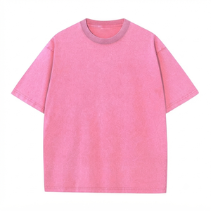 T-shirts 100 % coton pour hommes, délavés à l'acide, confortables, nouveau design, séchage rapide, t-shirts délavés à l'acide, nouveau design, t-shirt uni pour hommes - Product Image 3