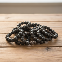 Bracelet en perles rondes d'agarwood noir 8mm 10mm 12mm 15mm 18mm Bijoux bouddhistes Accessoire de mode
