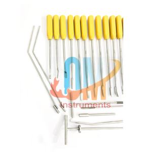 Juego de instrumentos ortopédicos de 22 piezas de calidad superior, nuevos instrumentos alemanes de eliminación de cemento Tipo Mueller, suministro sanitario OldMed - Product Image 5