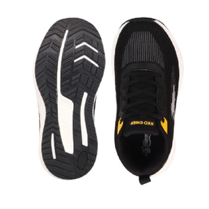 <b>Black</b> Trainers for <b>Men</b> Low Ankle Lace Up Running Footwear Breathable Athletic <b>Sneakers</b> Soft Cushioned - Product Image 6