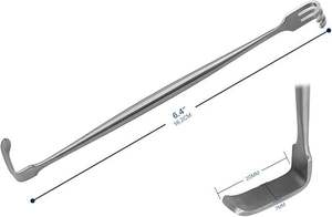 เครื่องมือผ่าตัดเต้านมแบบแมนนวล Liberta พร้อมใบมีดแบบ Oval-Spatulated ขนาด 13 นิ้ว 33 ซม. สำหรับศัลยกรรมความงาม - Product Image 2