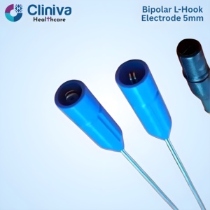 <b>Laparoscopic</b> Bipolar L-Hook Electrode 5mmx330mm Manual <b>Laparoscopic</b> <b>Instruments</b> Surgical <b>Instrument</b> Set - Product Image 4