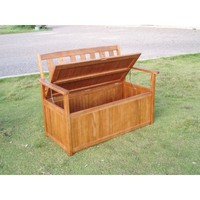 Moderne Landhaus-Stil Hochwertige Holz-Aufbewahrungsbank Multifunktional für Garten & Sofa-Nutzung Set Verfügbar