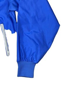 Conjunto Deportivo Cortavientos Vintage Unisex de 2 Piezas, Chaqueta y Pantalones, Azul Gris, Forro de Malla, Secado Rápido, Transpirable, Logotipo Personalizado - Product Image 6