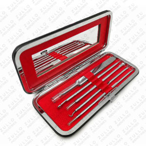 Kit de 5 Piezas de Acero Inoxidable para Extraer Puntos Negros y Acné, Herramientas Profesionales para Limpiar Poros con Opción de Marca Privada - Product Image 4