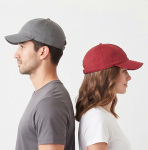 Gorra de Béisbol de Alta Calidad, 6 Paneles, Estructurada, de Sarga de Algodón, Unisex, con Correa Ajustable, Gorra Deportiva Lisa al por Mayor - Product Image 3