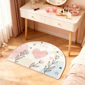 Tapis de bain en coton de style moderne, tapis de porte pour la maison et l'hôtel, tufté à la main, lavable en machine, épaisseur moyenne, imprimé en 3D - Product Image 5