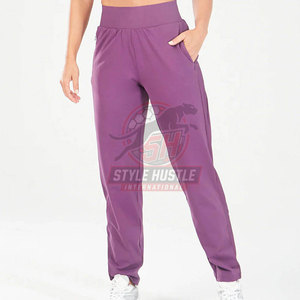Pantalones de chándal acampanados para mujer, tallas grandes, ajuste regular, de invierno, cortavientos, ecológicos, de secado rápido, novedad 2026 al por mayor - Product Image 3