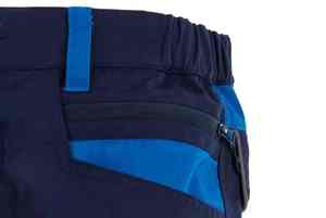 Pantalon de sécurité en toile imperméable haute visibilité à motif droit 100 % polyester personnalisé en gros pour hommes - Product Image 4
