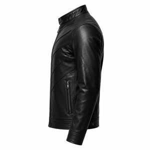Premium Handmade <b>Leather</b> Jacket for Men Classic Vintage Fashion Outerwear Soft Genuine <b>Leather</b> Durable Luxury <b>Leather</b> Jacket - Product Image 5