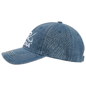 Casquette de baseball unisexe personnalisée OEM RIZNA ENTERPRISES en coton 100% de haute qualité, broderie chaîne lavée, logo imprimé à pois, 6 panneaux - Product Image 5