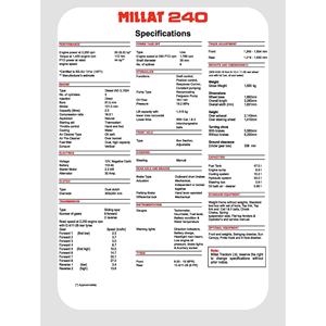 Tracteur Massey Ferguson MF 240 2WD 50 CV d'origine pakistanaise, qualité export, moteur diesel, idéal pour la culture, modèle d'entrée de gamme - Product Image 6