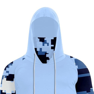 Sweat-shirt de pêche avec impression par sublimation, tissu résistant aux UV et confort professionnel pour les sports de plein air - Product Image 2