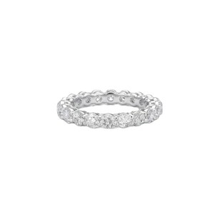 Round Cut Lab Grown Diamond Full Eternity <b>Ring</b> Full <b>Circle</b> Wedding Band 10K 14K 18K Solid Gold IGI Certificate Bridal Gift <b>Ring</b> - Product Image 4