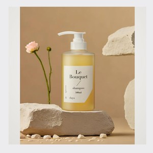 Champú para cabello negro Dexe, perfume Months and Days Care Shampoo Le Bouquet, botella de plástico de 500 ml, bouteille shampooing - Product Image 2