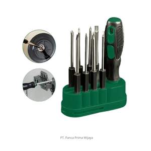 Juego de Destornilladores Multiusos Industriales ISKU de Alta Calidad, 10 en 1, de Plástico, Personalizable OEM, Kit de Herramientas de Reparación Compacto, 12.3x8x3.3cm - Product Image 4