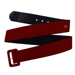 Jupe midi plissée taille haute élégante pour femme grande taille, en mousseline rouge unie, style été, coupe confortable, vente en gros, personnalisable - Product Image 6